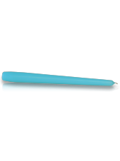 Chandelle Bleu Turquoise 2,3x25cm