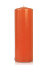 Bougie cylindre Citrouille 7x20cm