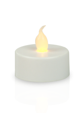 Bougie LED de Luxe - Bougie chauffe-plat LED Caramel D4,1 x 4,5 cm